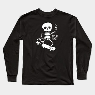 RIP in Peace - White Long Sleeve T-Shirt